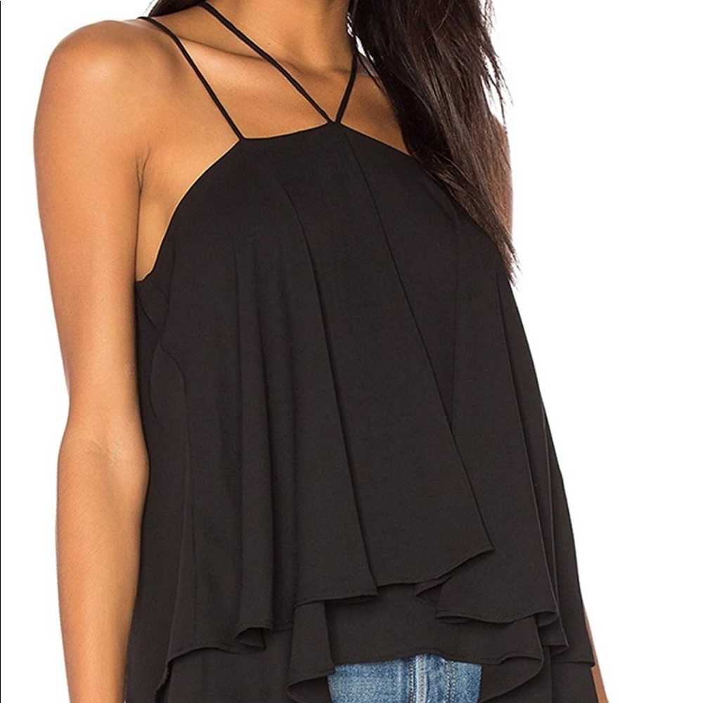 Double Layer Halter Cut Out Tank